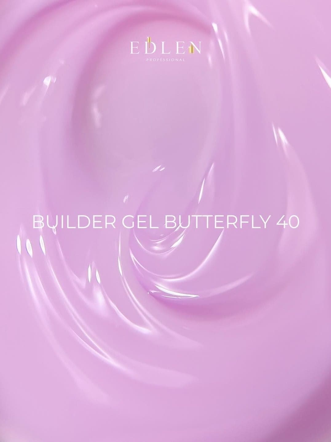 Сменный картридж Refill Edlen Builder Gel Butterfly №40, 30 мл — 2