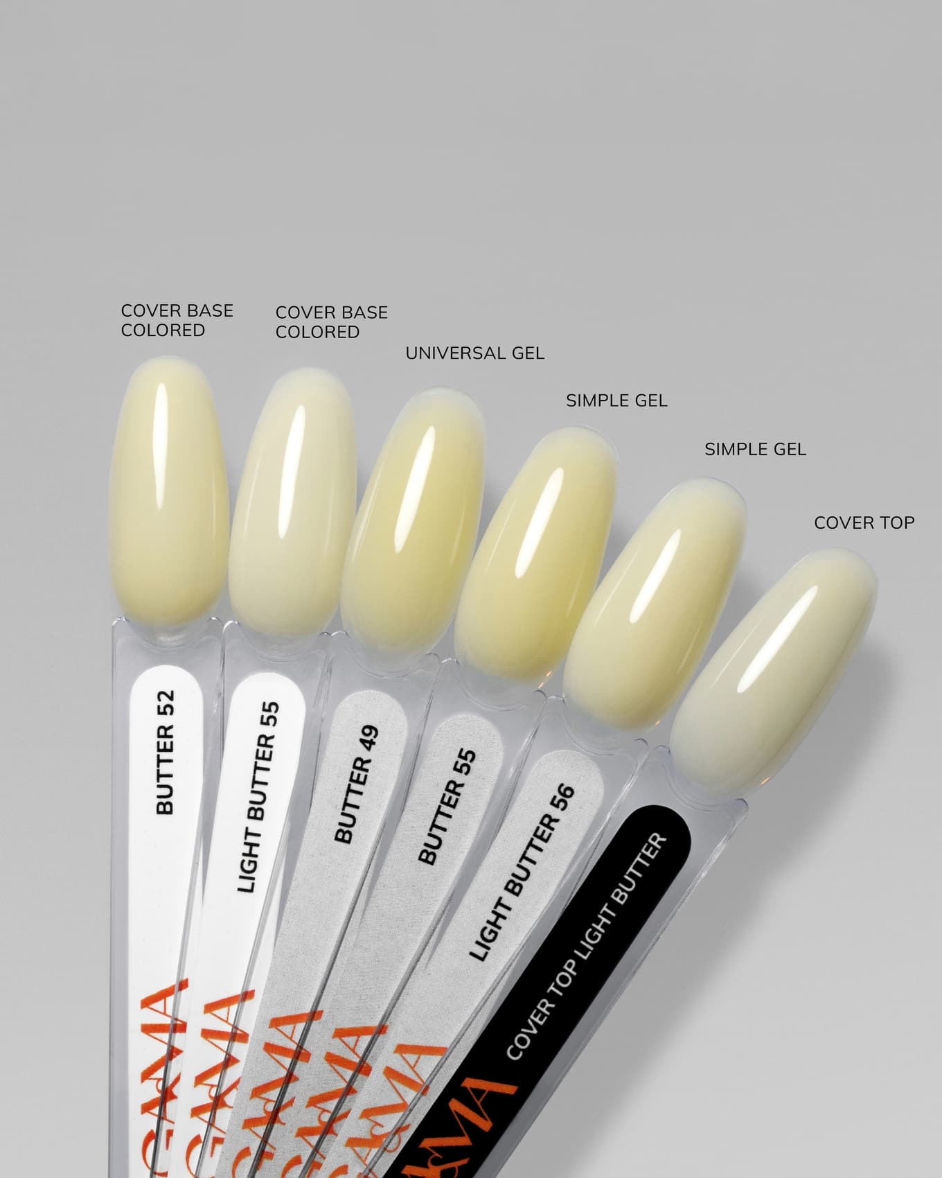 Жидкий гель Ga&Ma Universal gel №49 Butter, 15 мл — 2