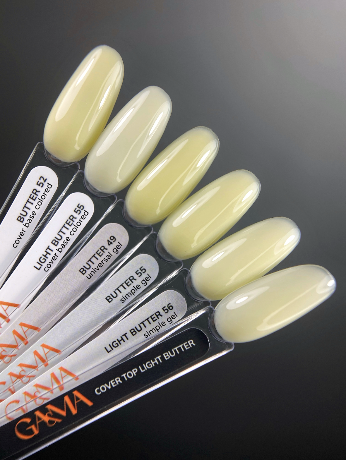 Жидкий гель Ga&Ma Universal gel №49 Butter, 15 мл — 3