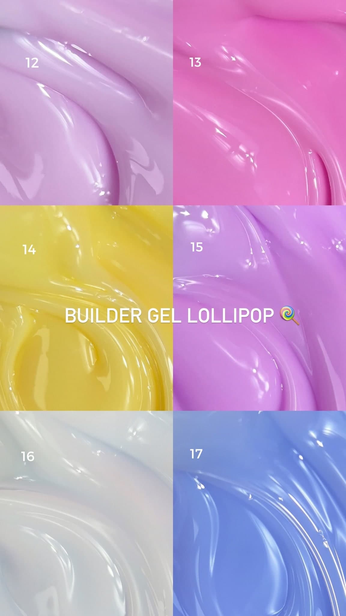 Сменный картридж Refill Edlen Builder Gel Lollipop №13, 30 мл — 2