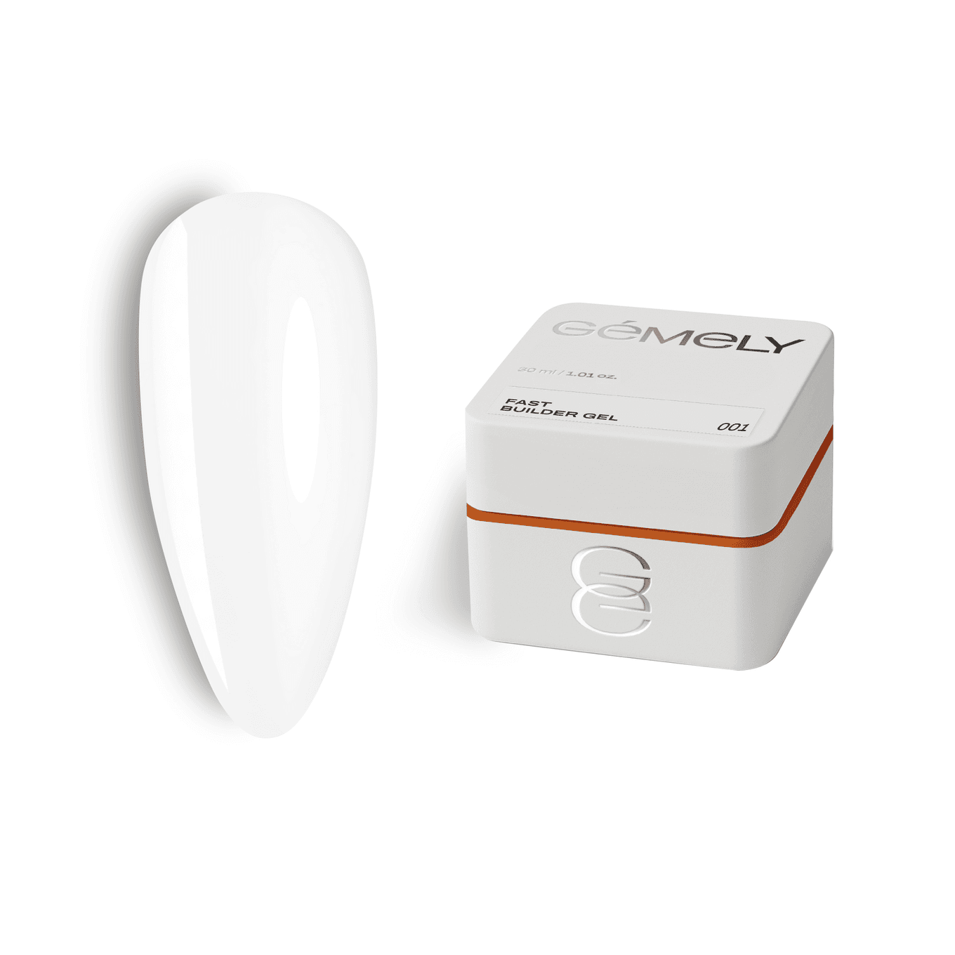 Гель Gemely Fast Builder gel №001, 30 мл
