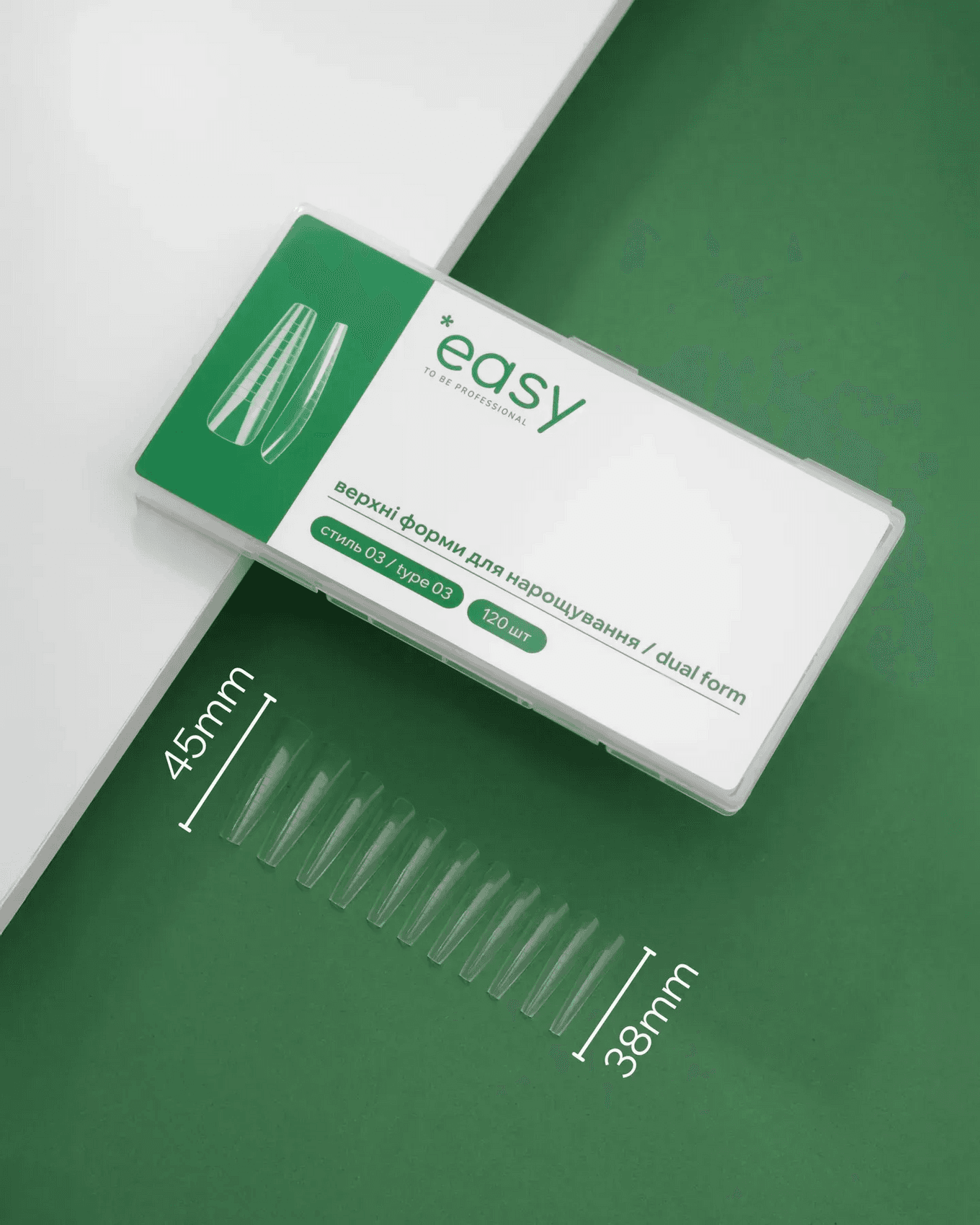 Верхние формы для наращивания Easy, стиль "3", 120 шт — 5