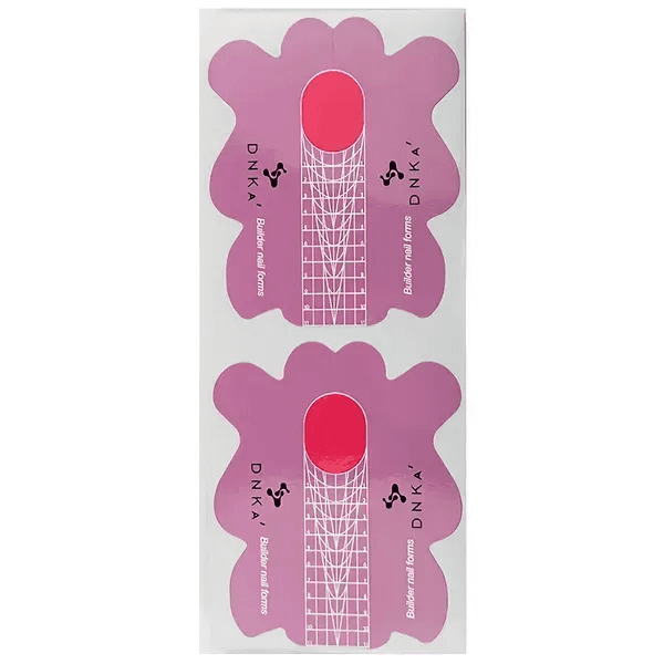 Нижние формы DNKa Paper Builder nail forms LONG, 100 шт