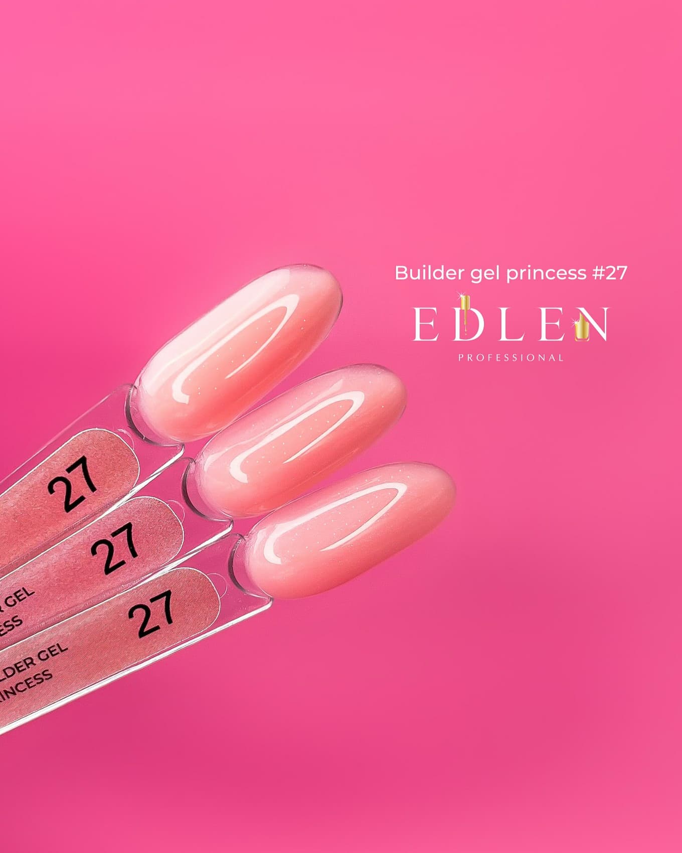 Сменный картридж Refill Edlen Builder Gel Princess №27, 30 мл — 4