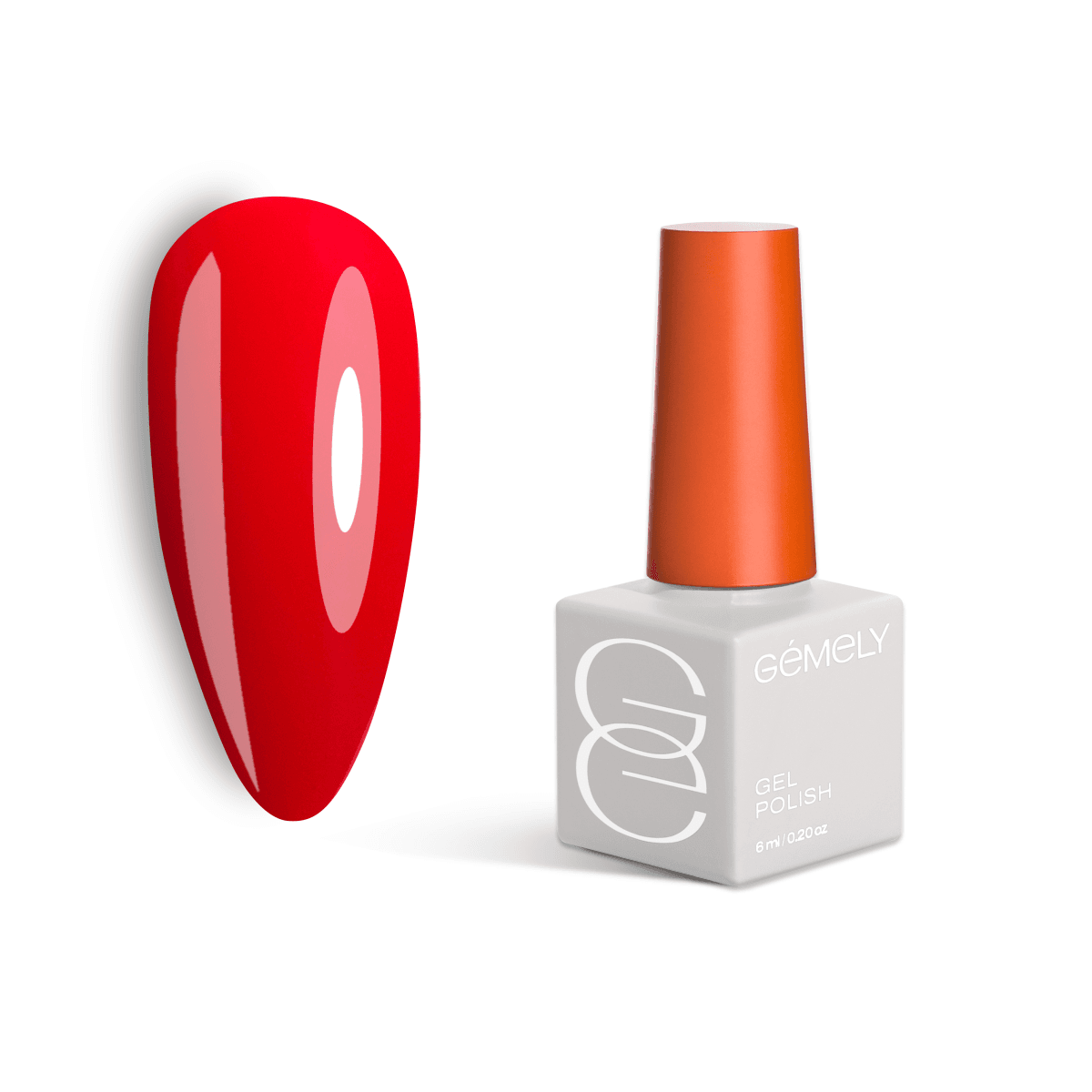 Гель-лак Gemely Max Color №16, 6 мл