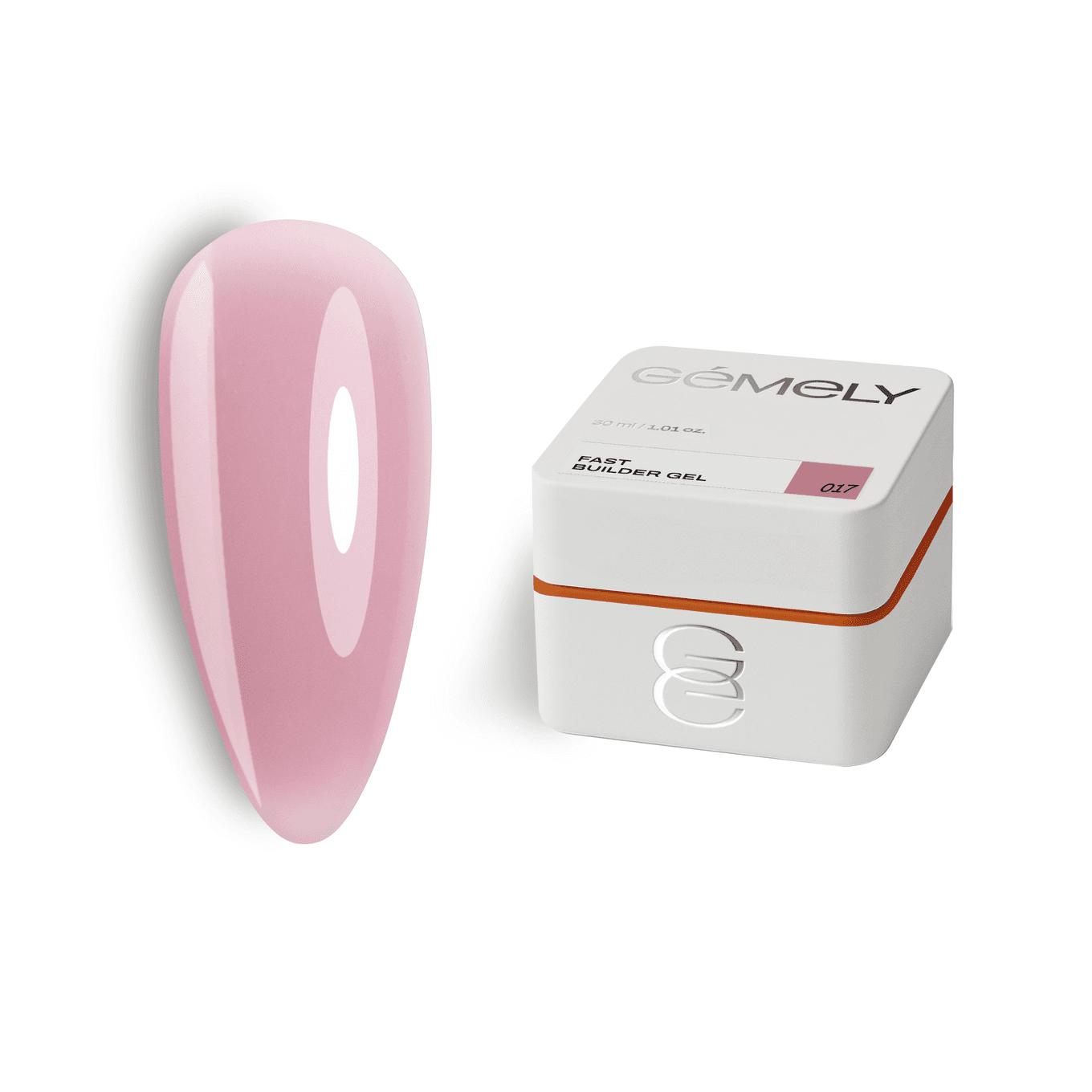 Гель Gemely Fast Builder gel №017, 30 мл