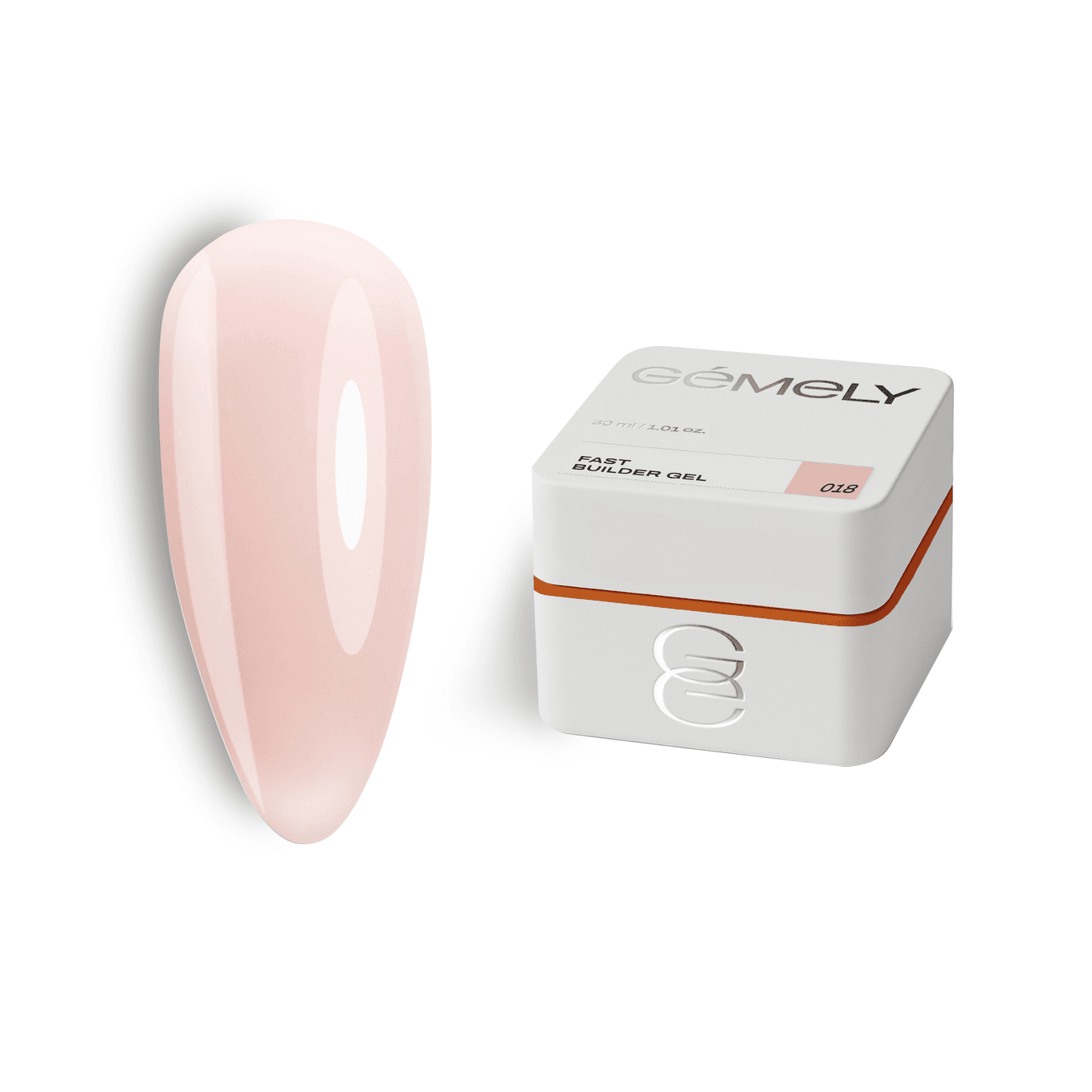 Гель Gemely Fast Builder gel №018, 30 мл