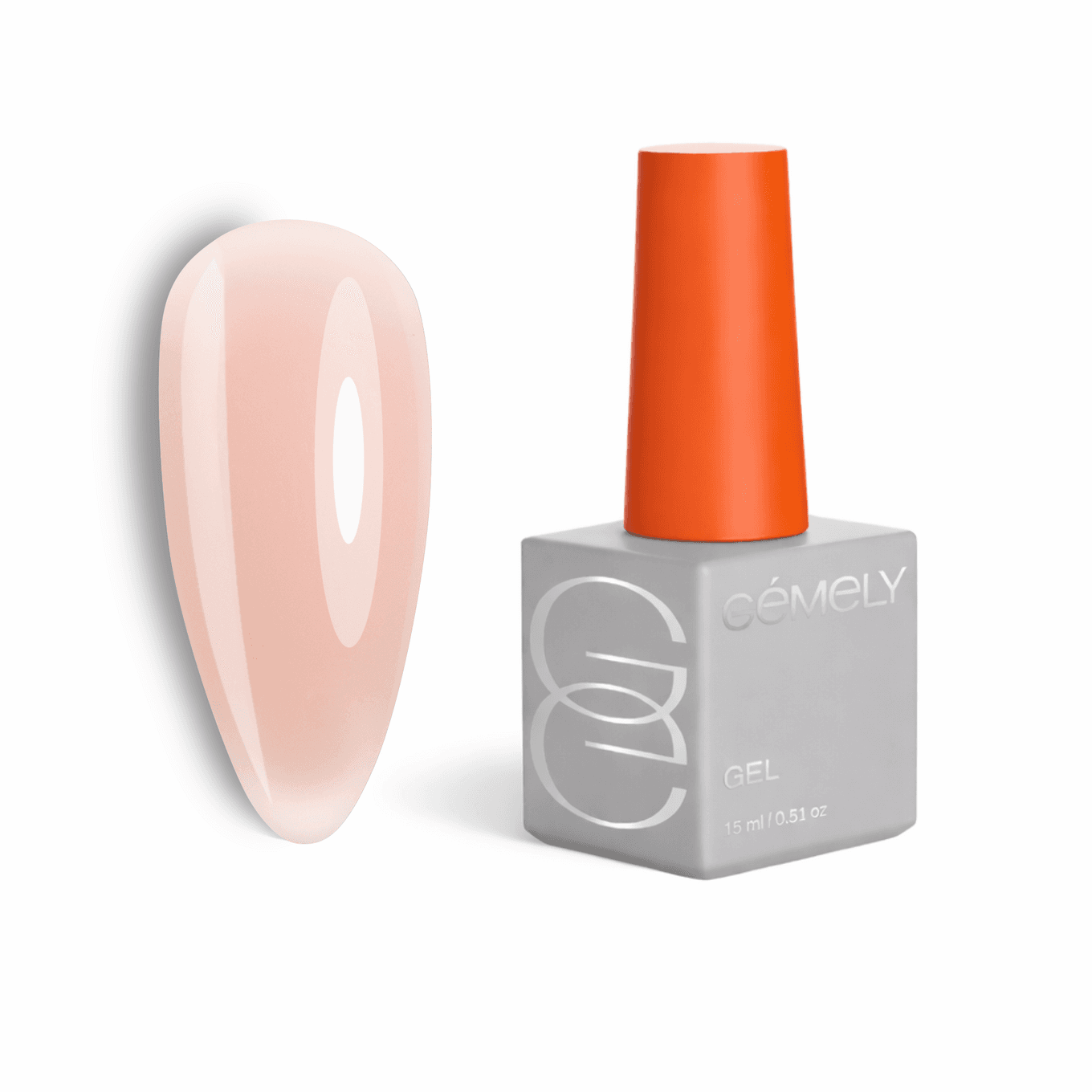 Гель Gemely Fast Builder gel №019, 15 мл