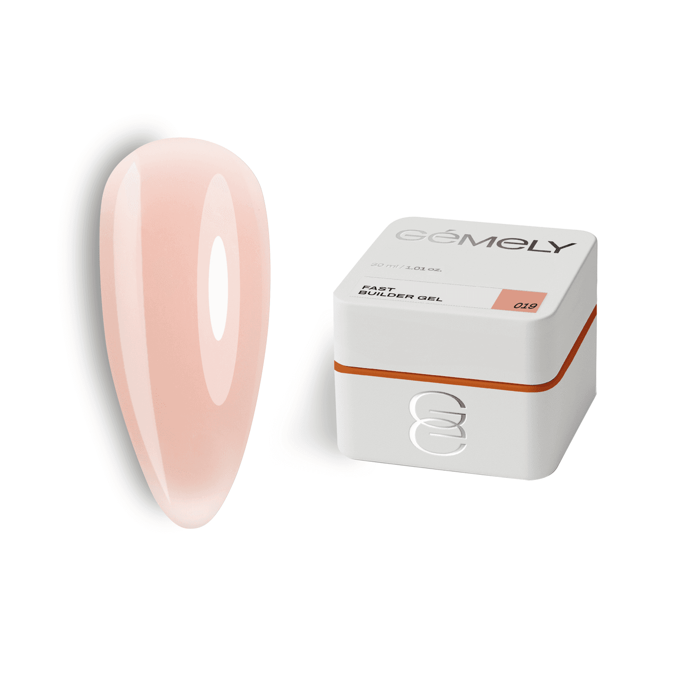 Гель Gemely Fast Builder gel №019, 30 мл