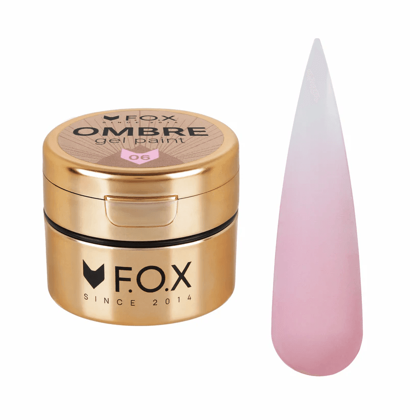 Гель-фарба для омбре F.O.X Ombre Gel Paint №006, 5 мл
