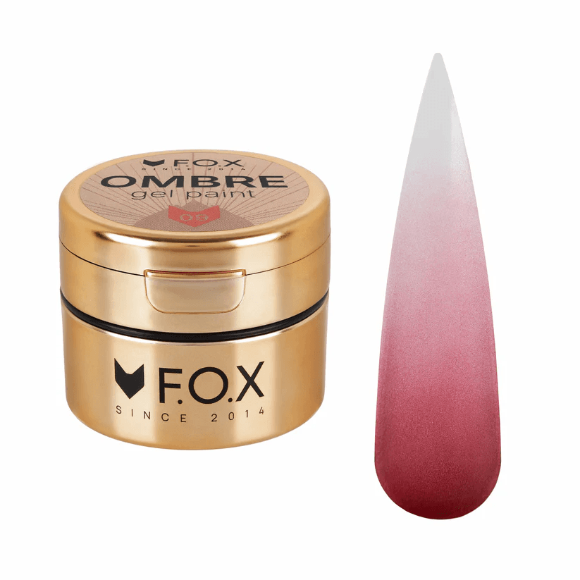 Гель-краска для омбре F.O.X Ombre Gel Paint №009, 5 мл
