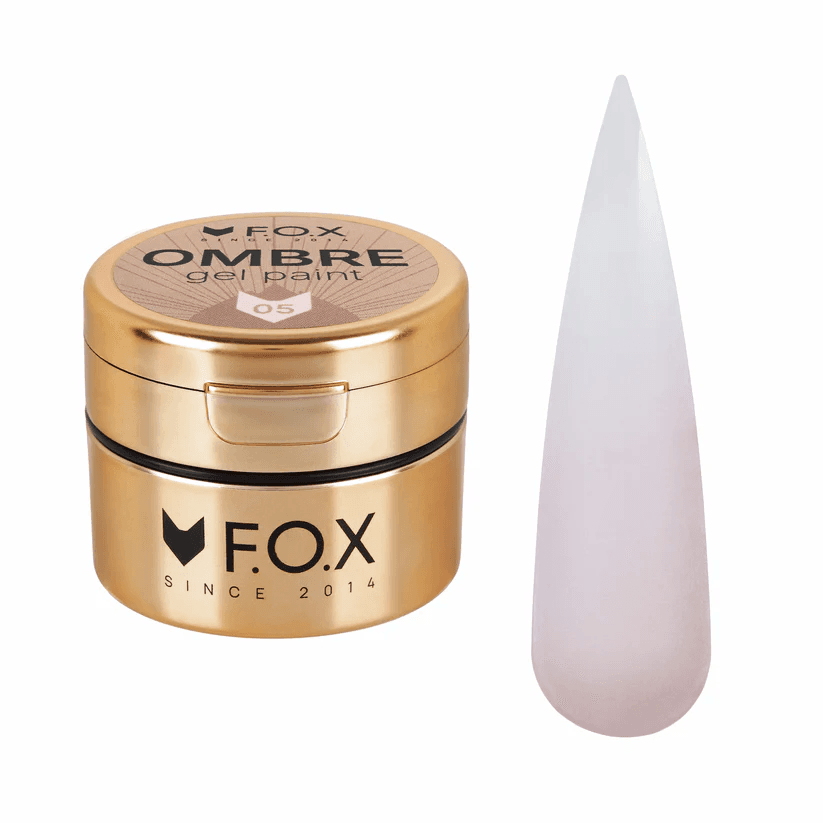 Гель-краска для омбре F.O.X Ombre Gel Paint №005, 5 мл