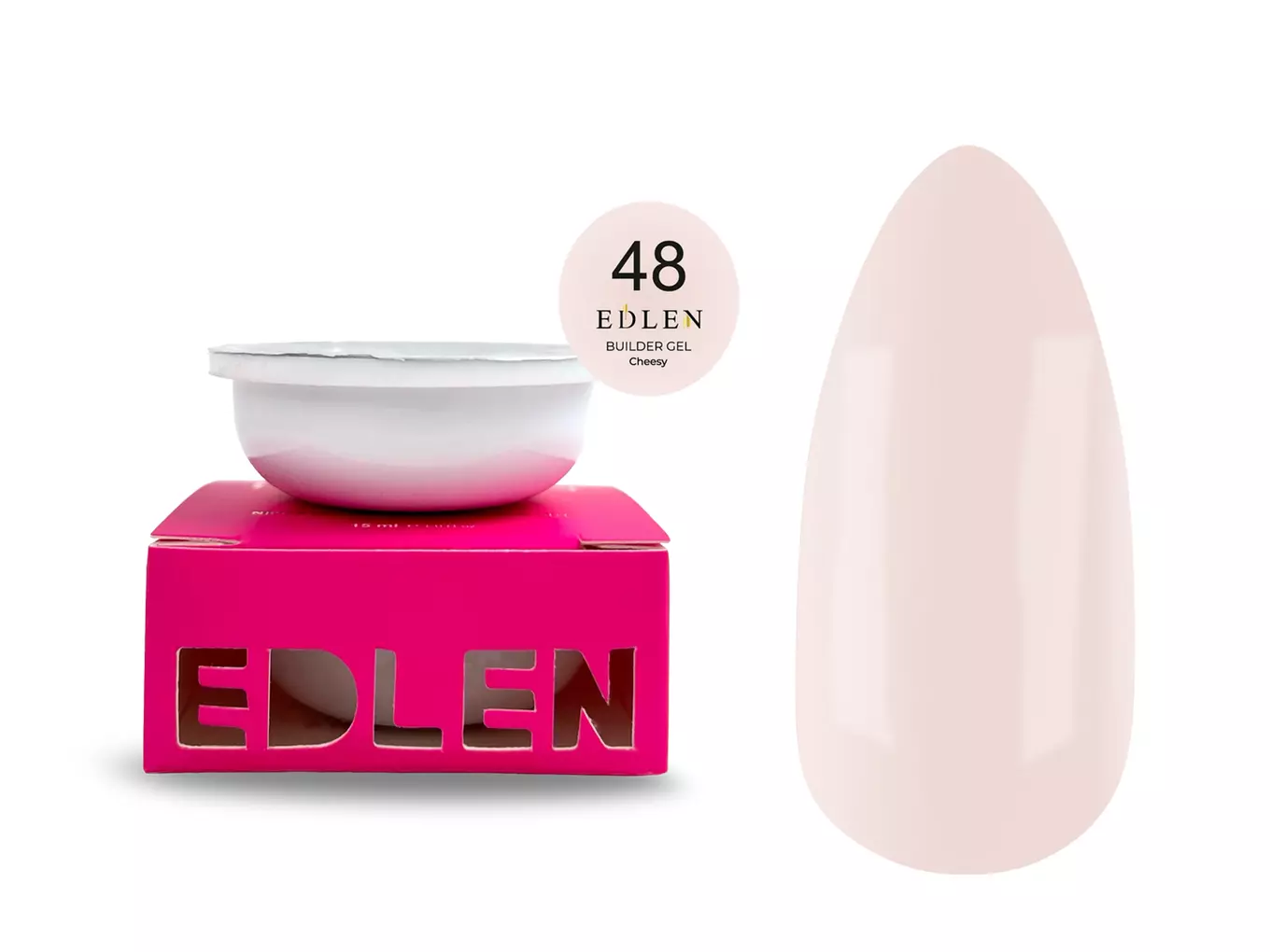 Edlen Builder Gel Cheesy №48, 30 мл