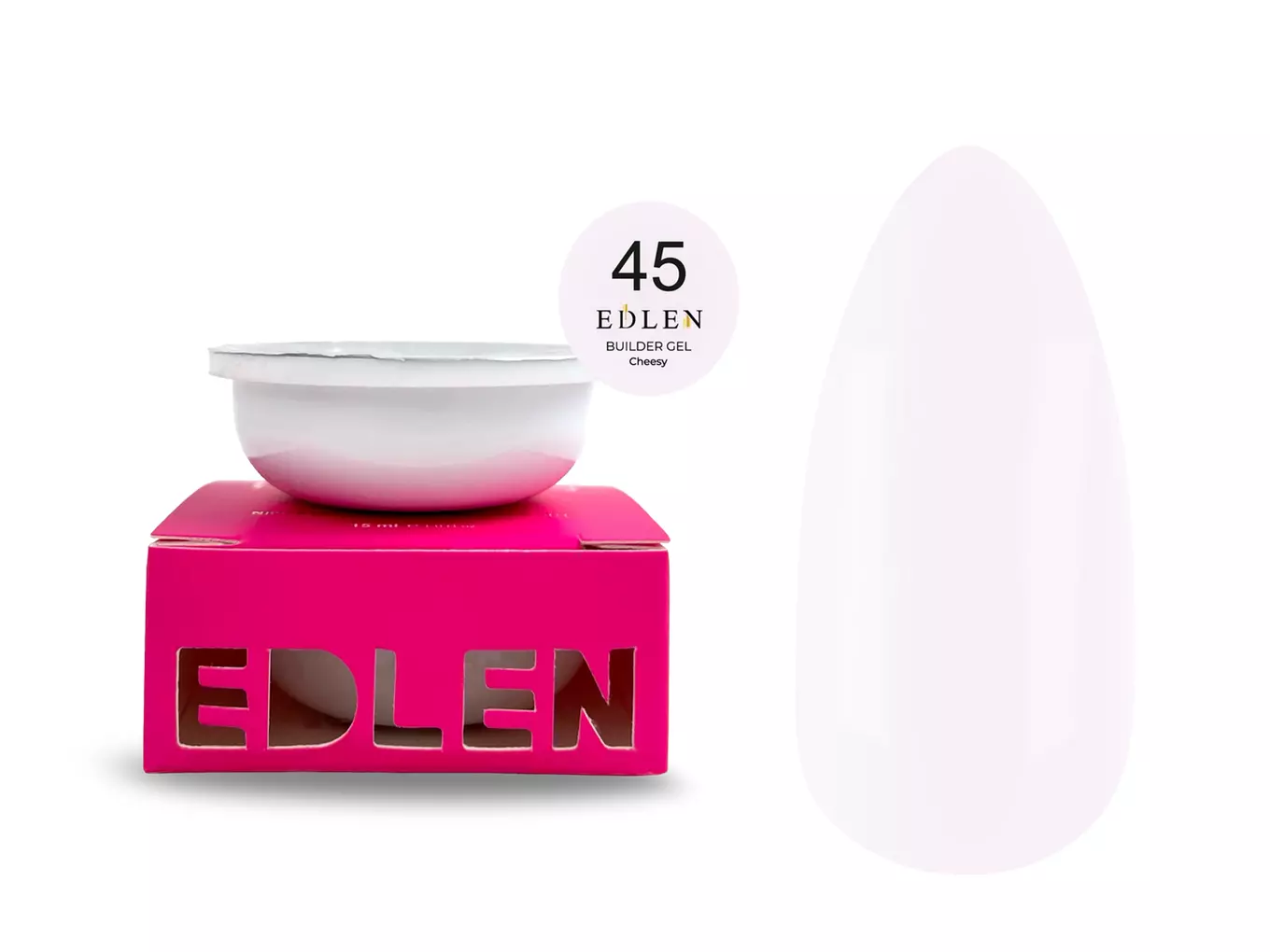 Edlen Builder Gel Cheesy №45, 30 мл
