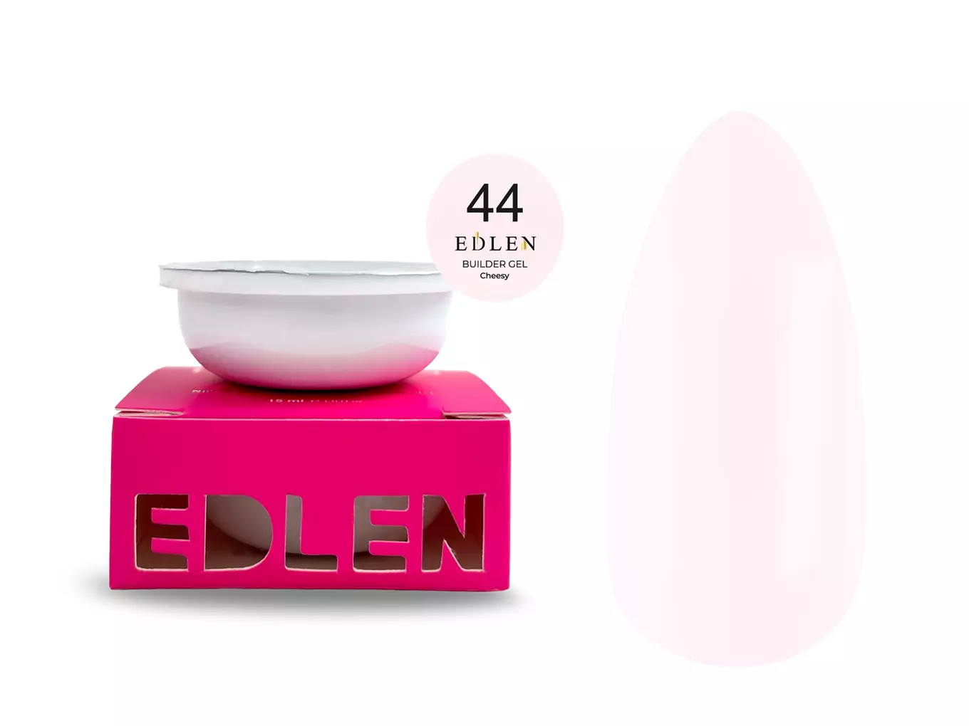 Edlen Builder Gel Cheesy №44, 30 мл