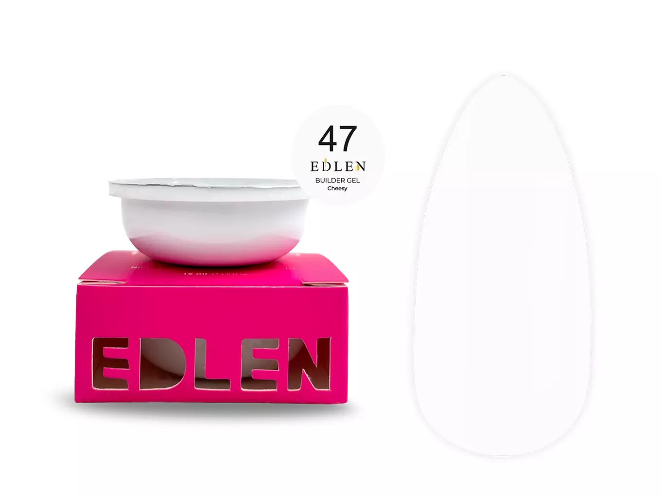 Edlen Builder Gel Cheesy №47, 30 мл