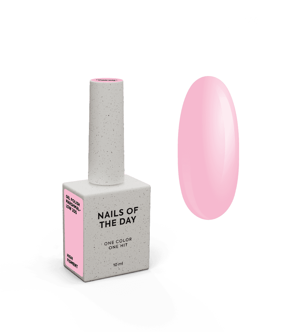 Гель-лак NAILSOFTHEDAY Let's special Marshmallow / 205, 10 мл