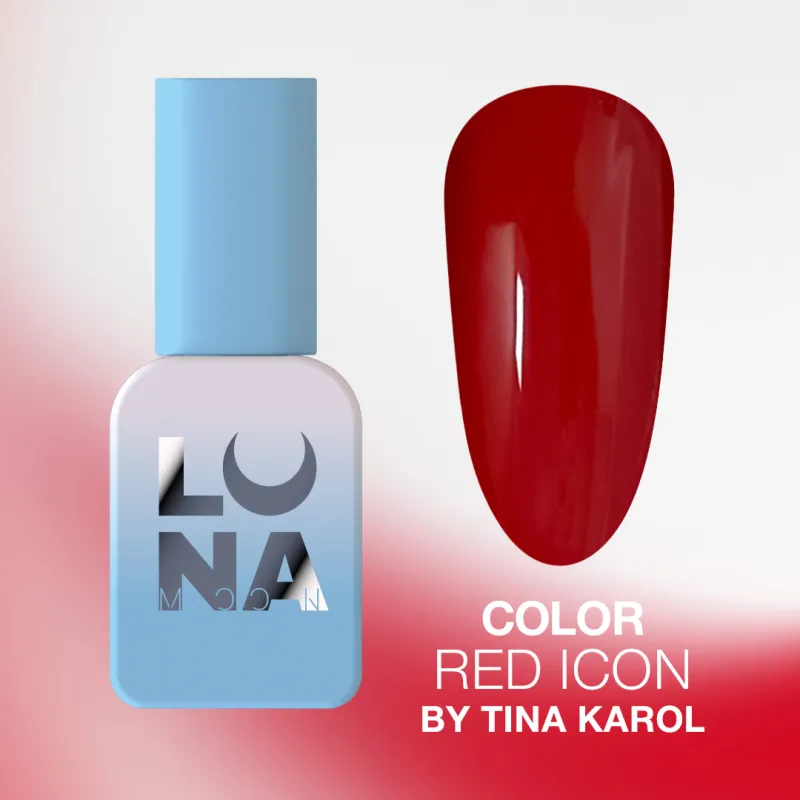 Гель-лак LUNA Color Red Icon By Tina Karol, 13ml