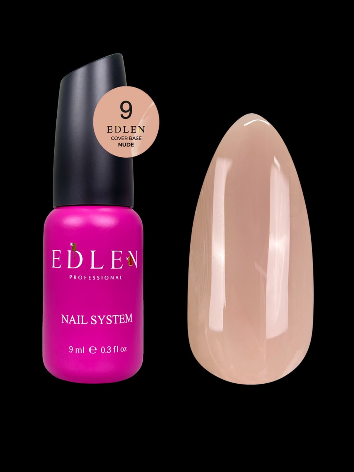 Edlen Cover base Nude №9, 17 мл
