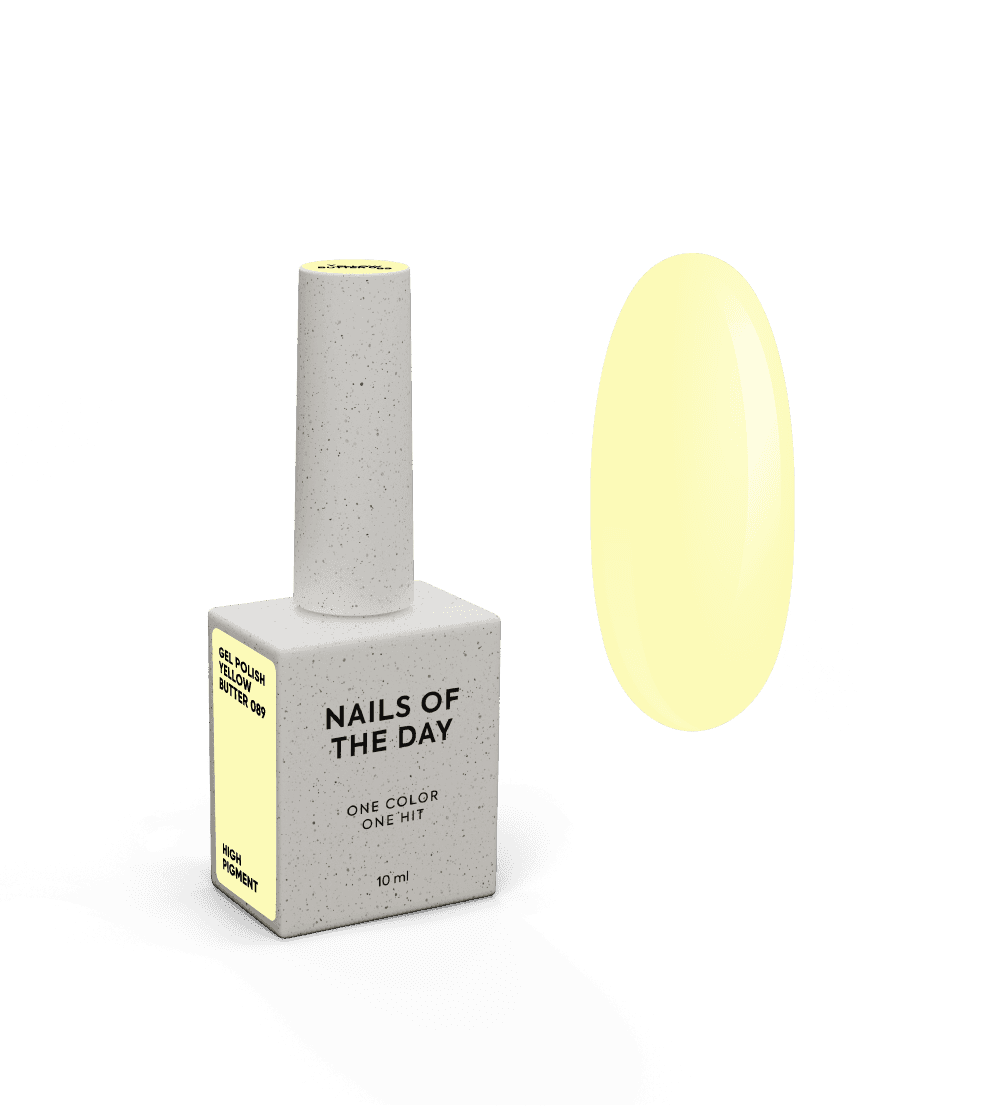 Гель-лак NAILSOFTHEDAY Let's special Yellow Butter,-089 10 мл