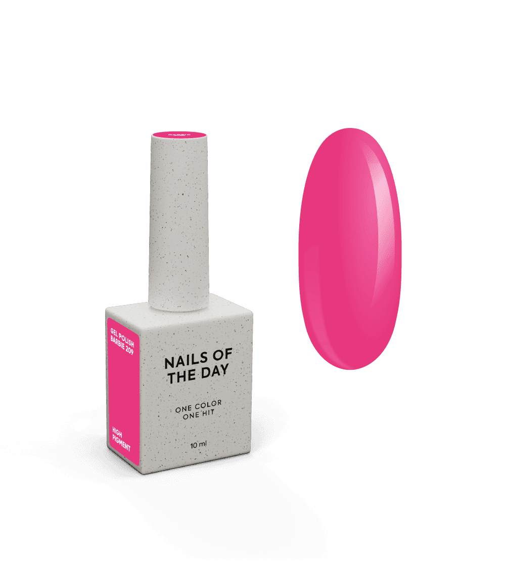 Гель-лак NAILSOFTHEDAY Let's special barbie - 209, 10 мл