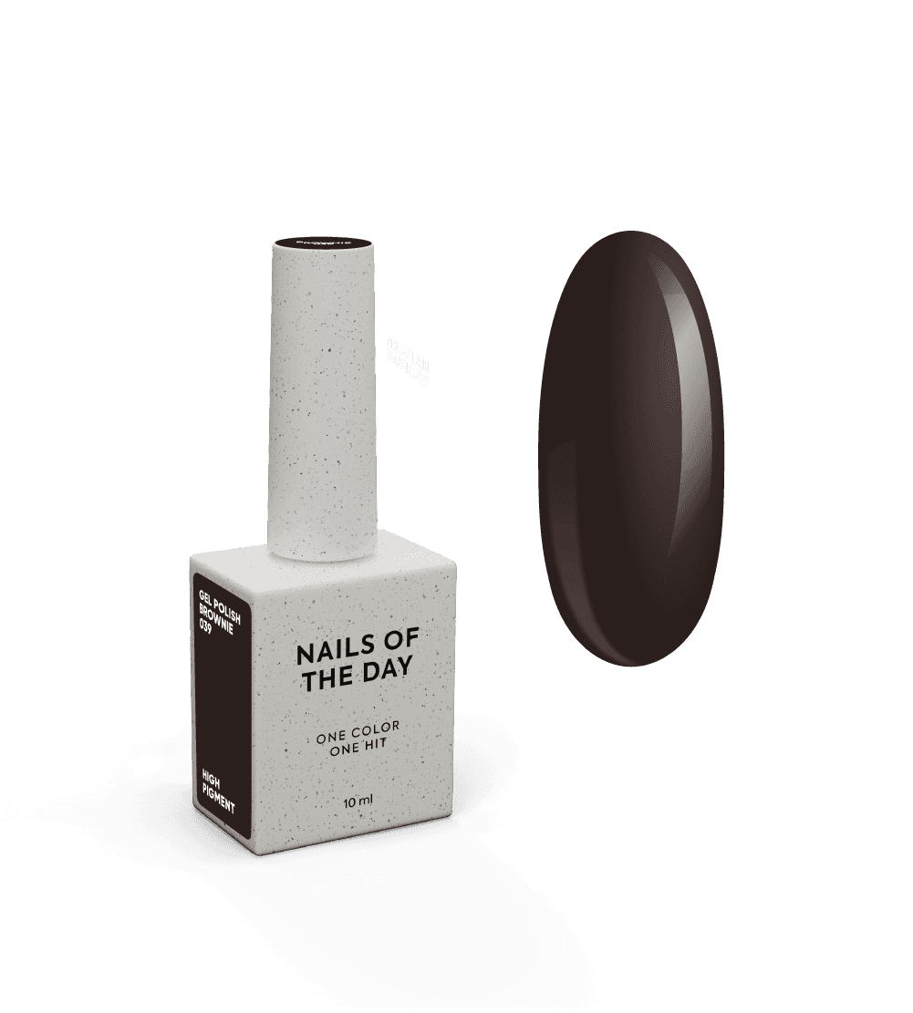 Гель-лак NAILSOFTHEDAY Let's special Brownie-039-, 10 мл