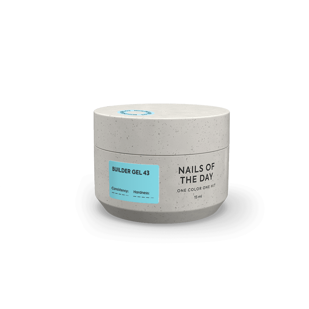 гель NAILSOFTHEDAY  Builder gel 43,  15 мл