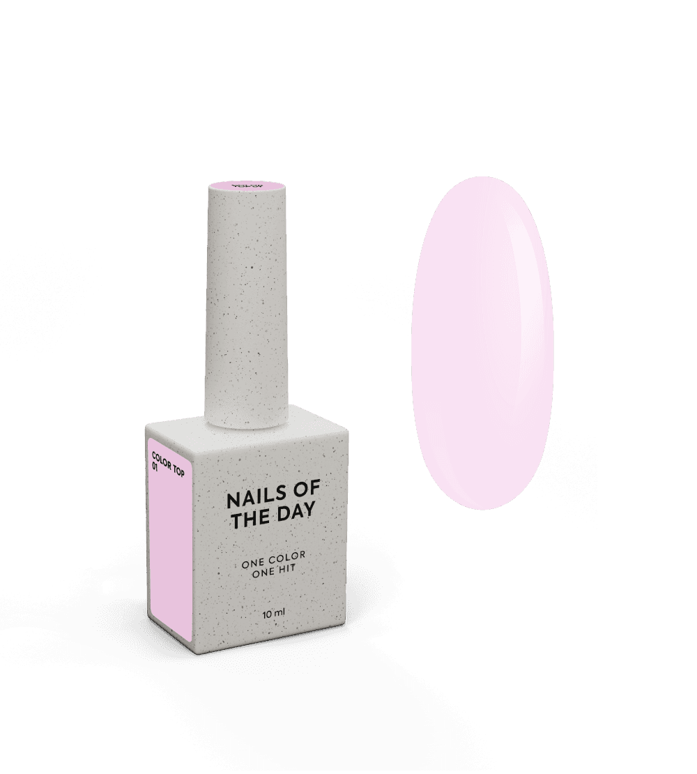 Top NAILSOFTHEDAY Color №01, 10 мл