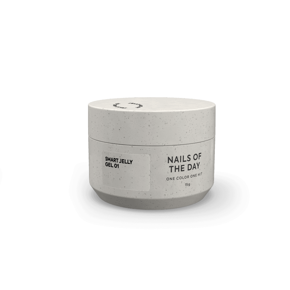 гель NAILSOFTHEDAY Smart Jelly gel №01, 15 мл (clear)