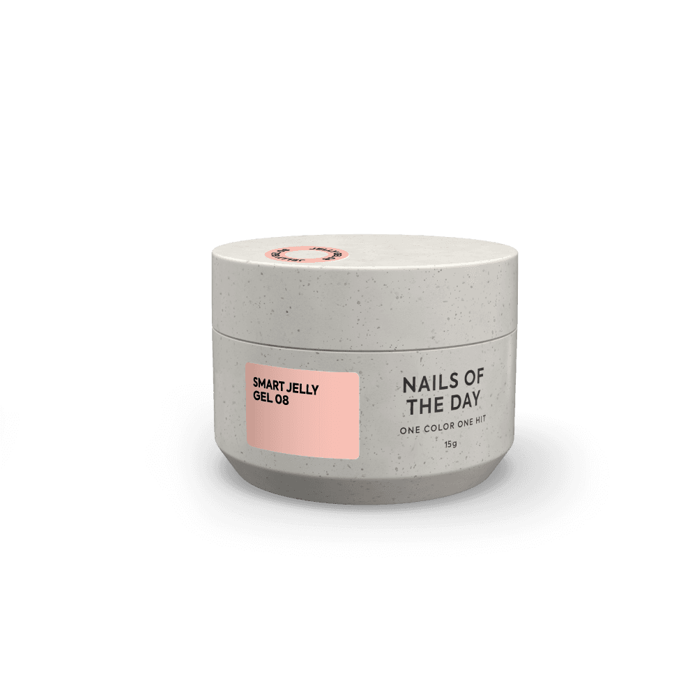 гель NAILSOFTHEDAY Smart Jelly gel №08, 15 мл