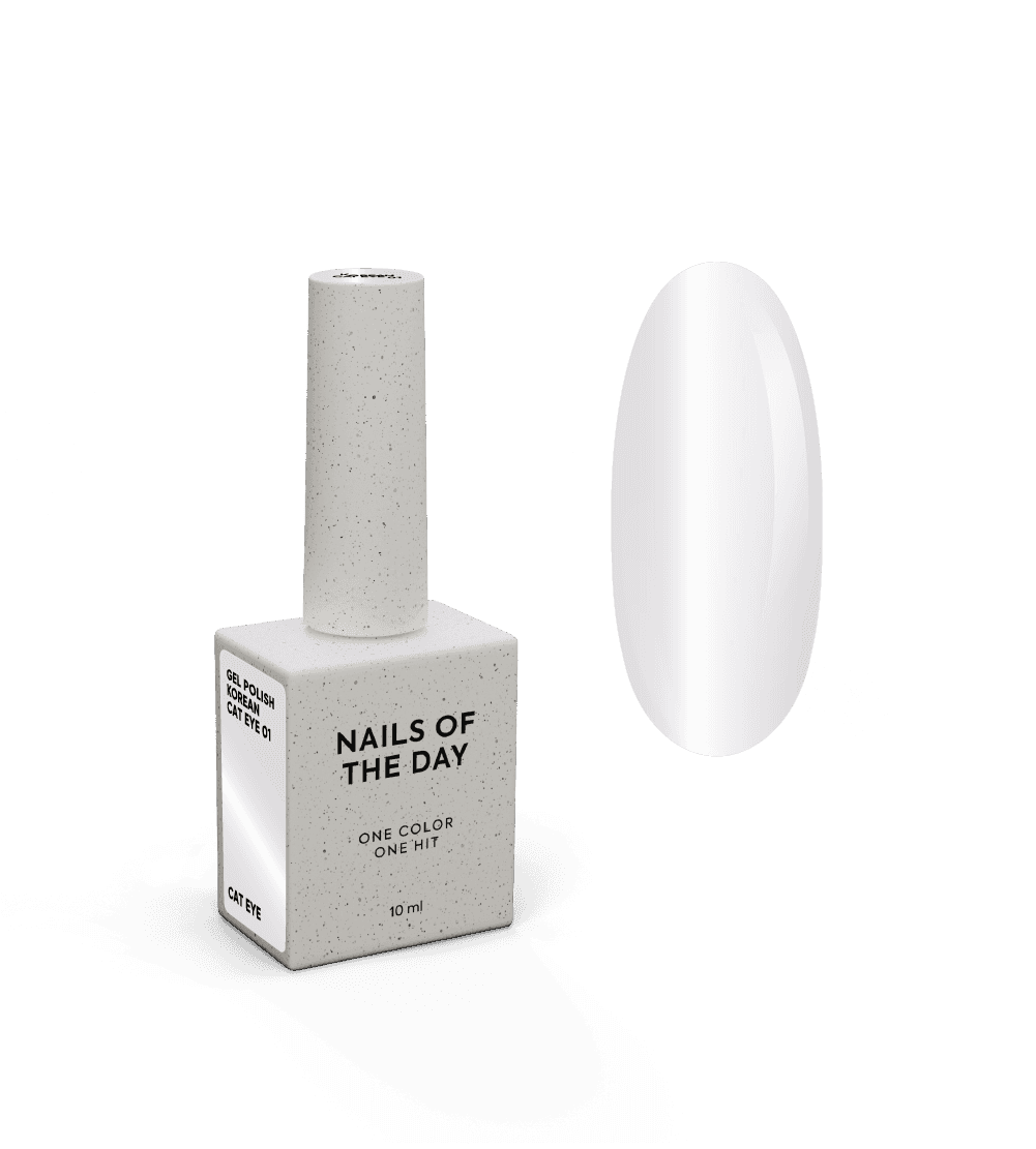 Гель-лак NAILSOFTHEDAY Korean cat eye №01, 10 мл