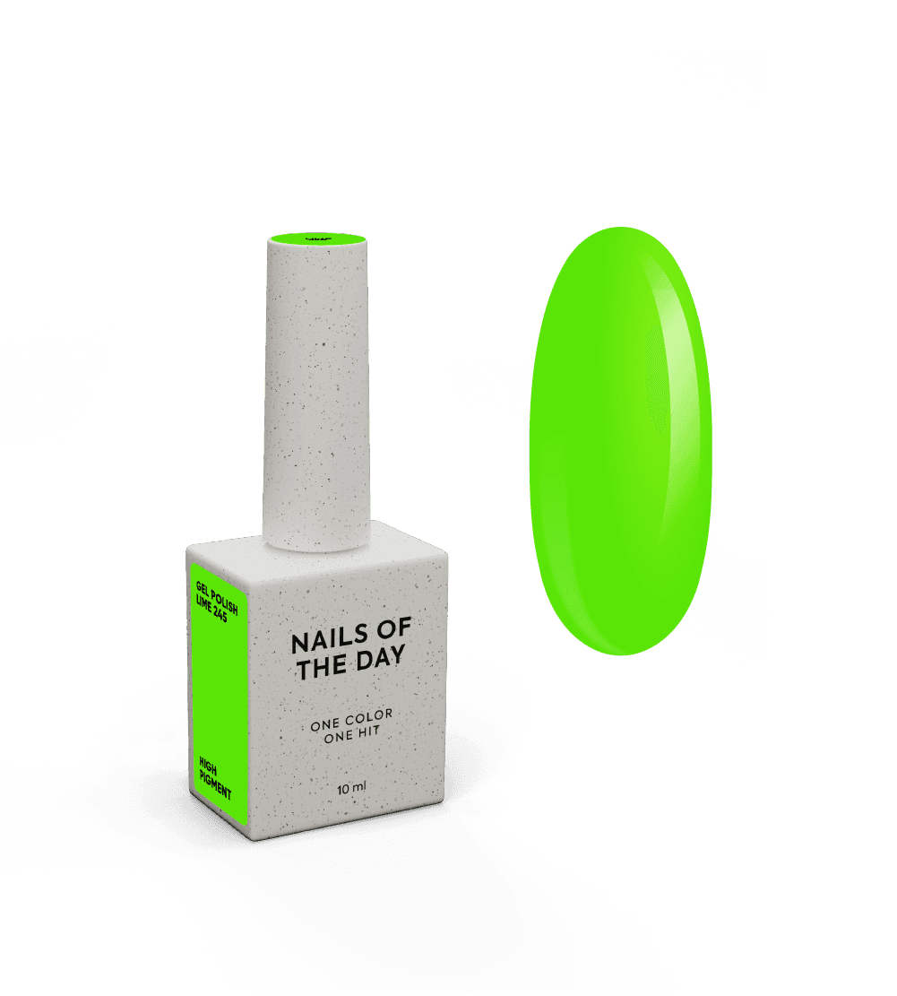 Гель-лак NAILSOFTHEDAY Let's special lime - 245, 10 мл