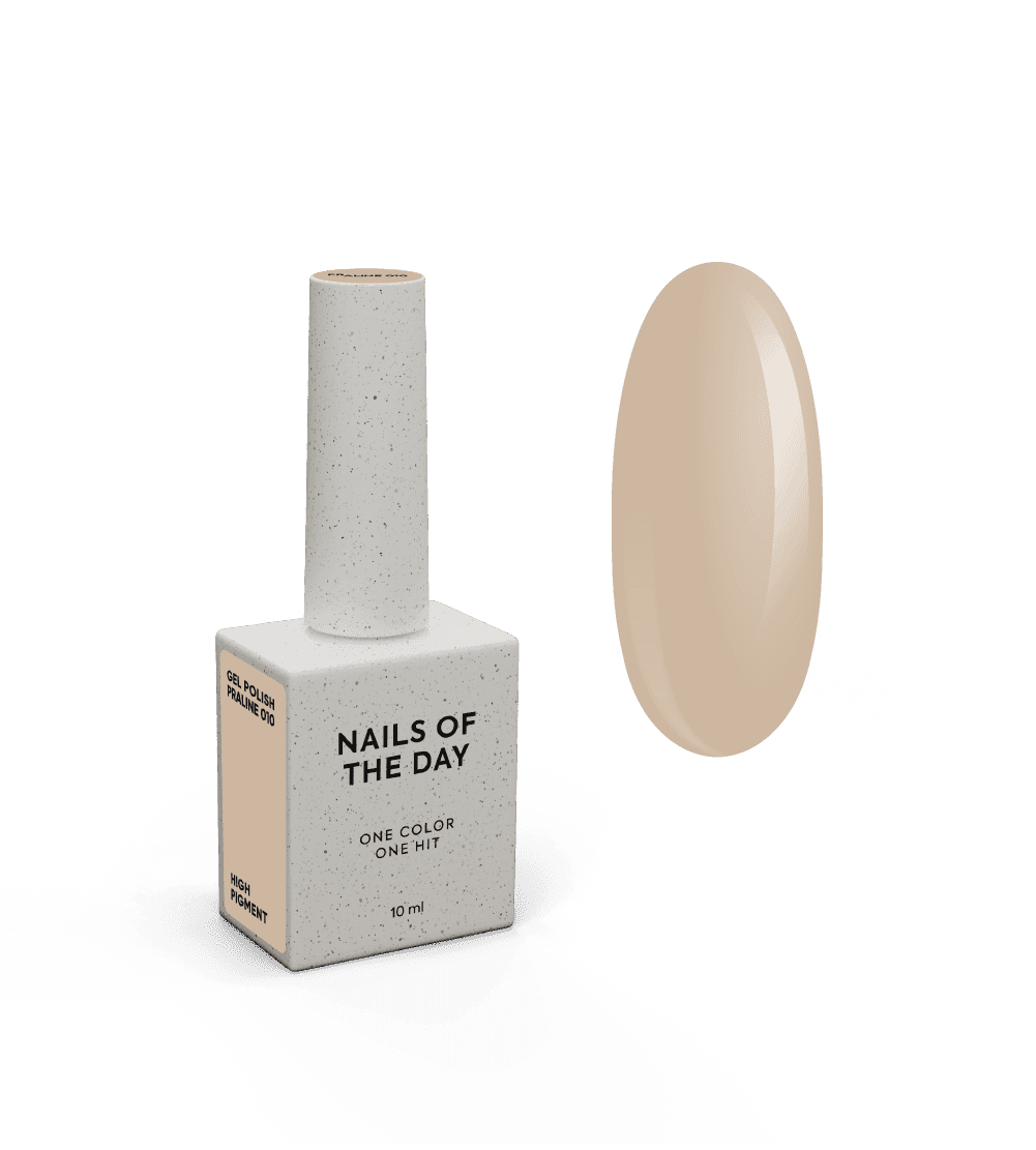 Гель-лак NAILSOFTHEDAY Let's special Praline-010, 10 мл