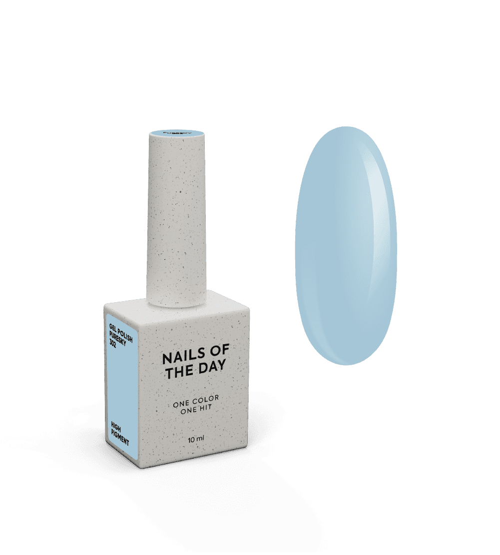 Gel polish NAILSOFTHEDAY Puresky-302, 10 ml