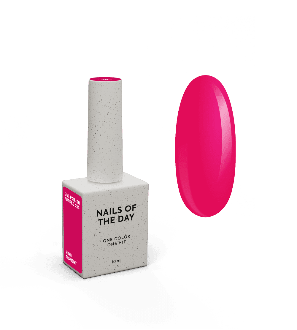 Гель-лак NAILSOFTHEDAY Let's special purple - 213, 10 мл
