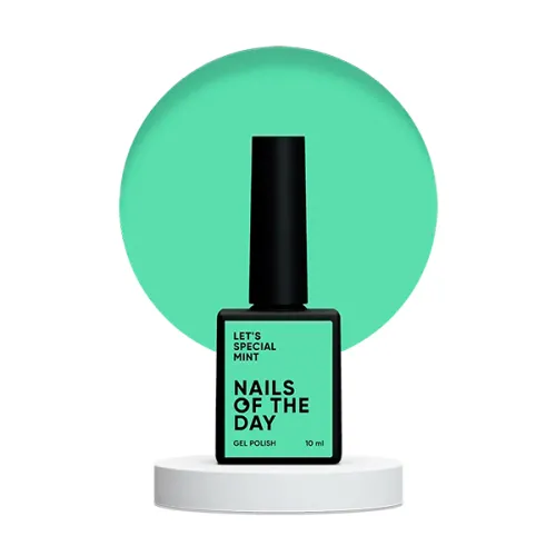Гель-лак NAILSOFTHEDAY Let's special Mint / 241, 10 мл
