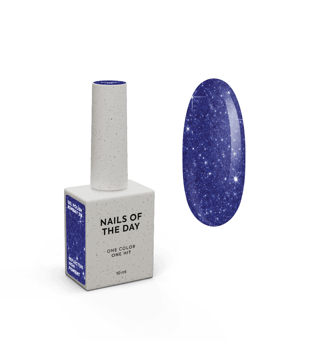 Гель-лак NAILSOFTHENIGHT Bombay-318, 10 мл