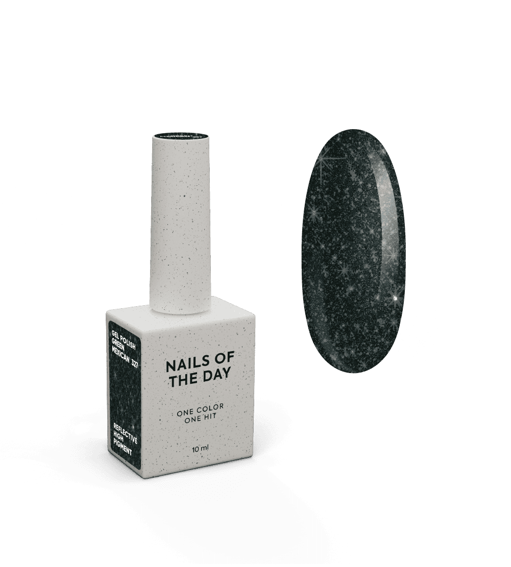 Гель-лак NAILSOFTHENIGHT Green Mexican - 327, 10 мл