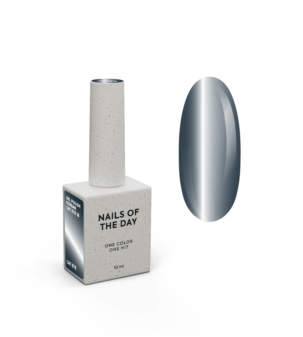 Гель-лак NAILSOFTHEDAY Korean cat eye №18, 10 мл