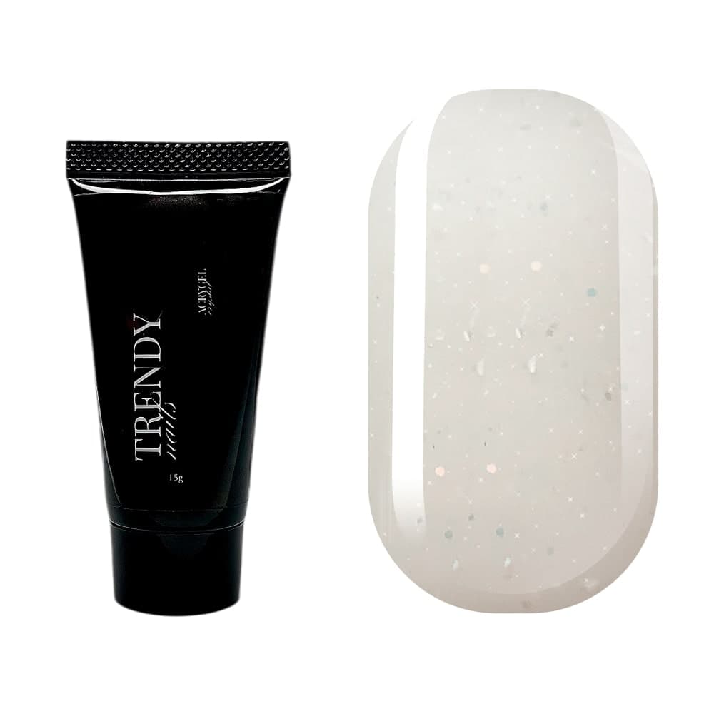 Акригель Trendy Nails Crystal Milk, 15 г
