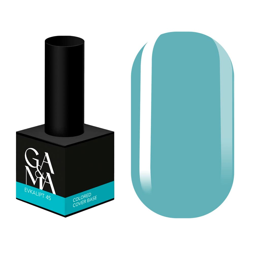 База кольорова Ga&Ma Colored base №45 Evkalipt, 15 мл — фото 1