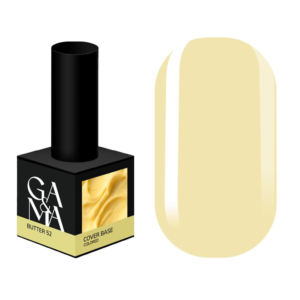 База цветная Ga&Ma Colored base №52 Butter, 15 мл — фото 1