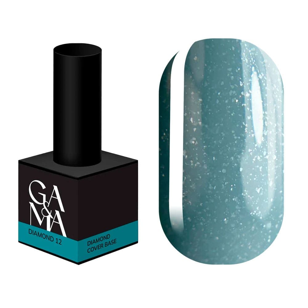 База Ga&Ma Diamond №12 з шимером, 15 мл — фото 1