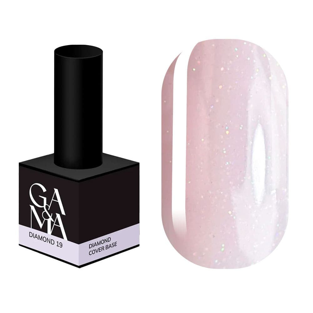 База Ga&Ma Diamond №19 з шиммером, 15 мл — фото 1