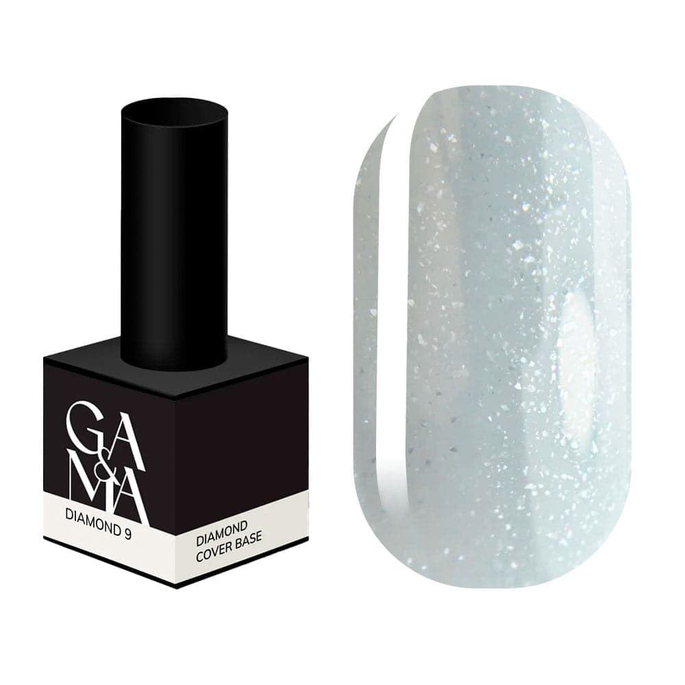 База Ga&Ma Diamond №9 з шимером, 15 мл — фото 1