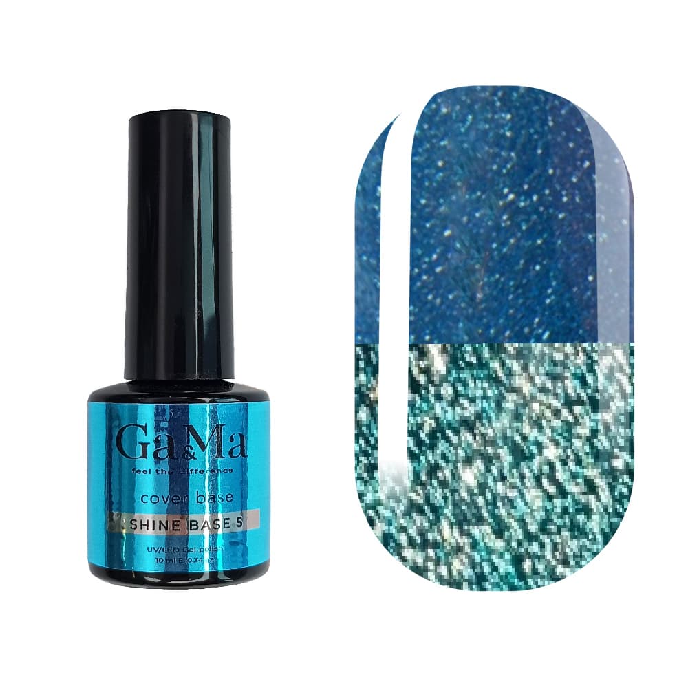База Ga&Ma Shine base №5, 10 мл — фото 1