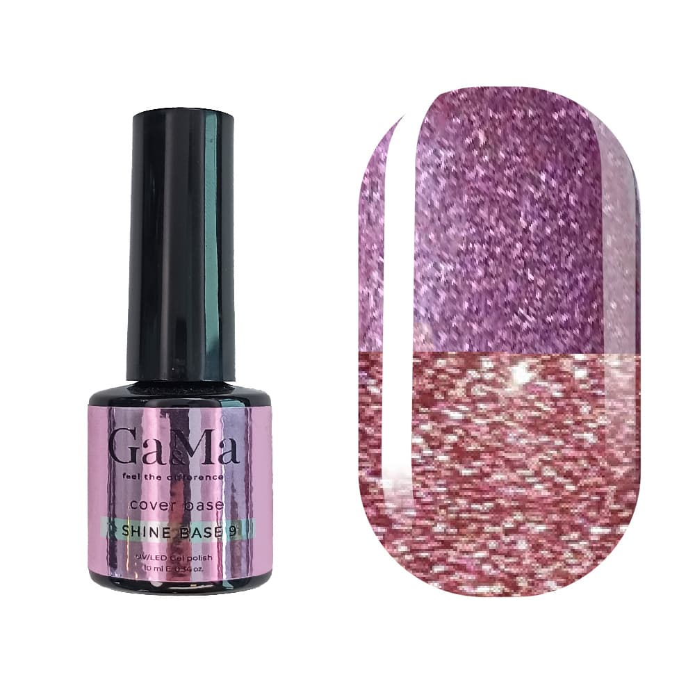 База Ga&Ma Shine base №9, 10 мл — фото 1