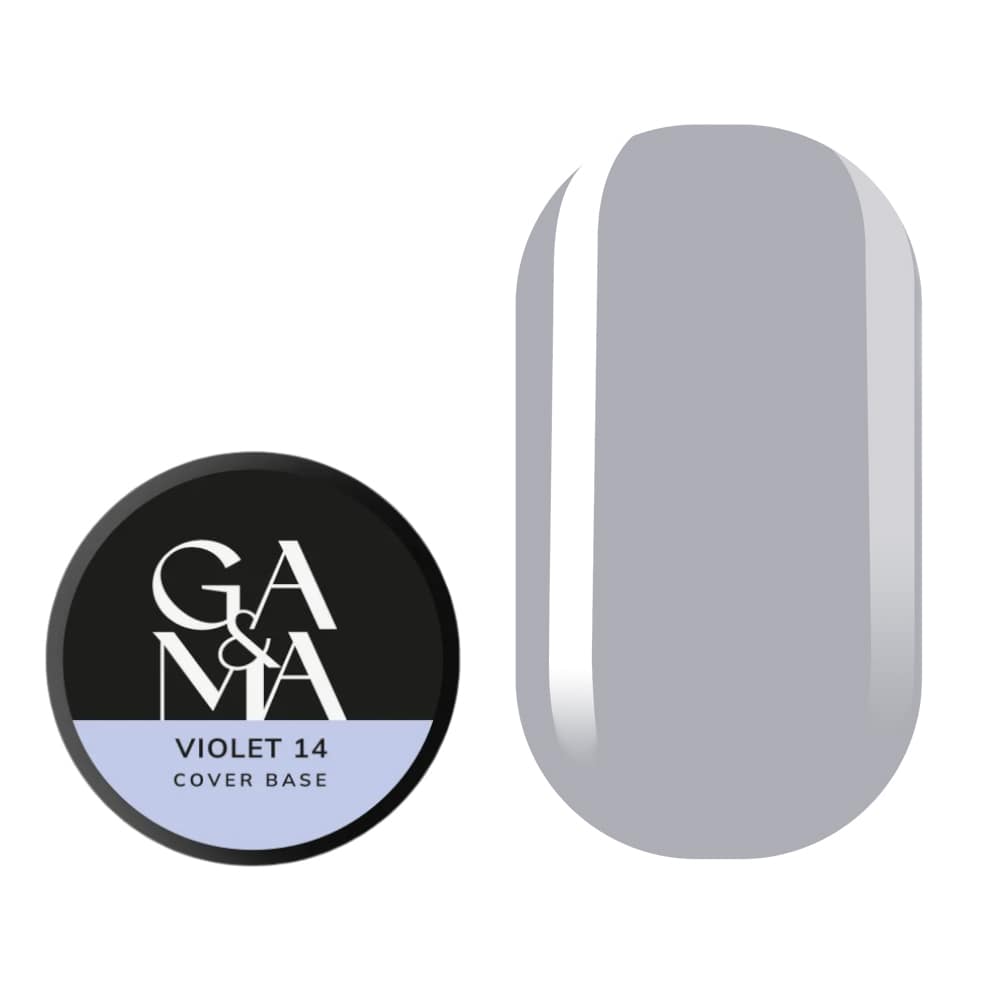База камуфлююча Ga&Ma №14 violet, 30 мл — фото 1