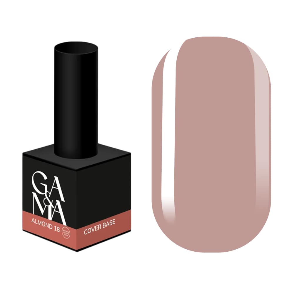 База камуфлююча Ga&Ma №18 almond (формула одного шару), 15 мл — фото 1