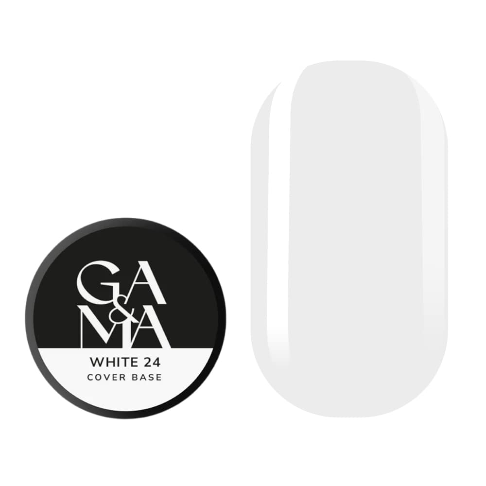 База камуфлююча Ga&Ma №24 white, 30 мл — фото 1